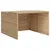 Produktbild 2 för Garage för robotgräsklippare beige 86x90x52/57 cm konstrotting
