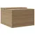 Produktbild 7 för Garage för robotgräsklippare beige 86x90x52/57 cm konstrotting