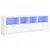 Produktbild 2 för Skänk med LED-belysning vit 202x37x67 cm