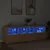 Produktbild 3 för Skänk med LED-belysning sonoma-ek 202x37x67 cm