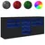 Produktbild 5 för Skänk med LED-belysning svart 162x37x67 cm