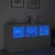 Produktbild 4 för Skänk med LED-belysning vit 123x37x67 cm