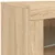 Produktbild 11 för Skänk med LED-belysning sonoma-ek 123x37x67 cm