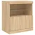 Produktbild 10 för Skänk med LED-belysning sonoma-ek 142,5x37x67 cm