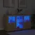 Produktbild 4 för Skänk med LED-belysning sonoma-ek 123x37x67 cm