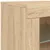 Produktbild 11 för Skänk med LED-belysning sonoma-ek 123x37x67 cm