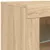 Produktbild 11 för Skänk med LED-belysning sonoma-ek 142,5x37x67 cm