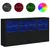 Produktbild 2 för Skänk med LED-belysning svart 202x37x100 cm