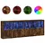 Produktbild 2 för Skänk med LED-belysning rökfärgad ek 283x37x100 cm