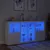 Produktbild 5 för Skänk med LED-belysning vit 202x37x100 cm