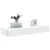 Produktbild 5 för Tv-bänkar med LED-belysning 2 st vit 60x35x15,5 cm