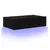 Produktbild 6 för Tv-bänk med LED-belysning svart 60x35x15,5 cm