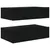 Produktbild 11 för Tv-bänkar med LED-belysning 2 st svart 60x35x15,5 cm