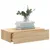 Produktbild 5 för Tv-bänk med LED-belysning sonoma-ek 60x35x15,5 cm
