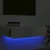 Produktbild 4 för Tv-bänkar med LED-belysning 2 st betonggrå 60x35x15,5 cm