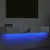 Produktbild 4 för TV-bänk med LED-belysning 2 delar betonggrå 60x35x15,5 cm