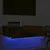 Produktbild 4 för Tv-bänk med LED-belysning rökfärgad ek 60x35x15,5 cm