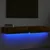 Produktbild 4 för Tv-bänkar med LED-belysning 2 st rökfärgad ek 60x35x15,5 cm