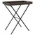 Produktbild 7 för Hopfällbart brickbord brun 65x40x75 cm konstrotting