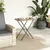 Produktbild 3 för Hopfällbart brickbord beige 65x40x75 cm konstrotting