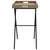 Produktbild 6 för Hopfällbart brickbord beige 65x40x75 cm konstrotting