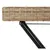 Produktbild 9 för Hopfällbart brickbord beige 65x40x75 cm konstrotting