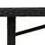 Produktbild 9 för Trädgårdsbord med akaciaträ svart 190x80x74 cm konstrotting