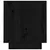 Produktbild 6 för Tv-bänk svart 140x35x40 cm massiv furu