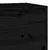 Produktbild 8 för Tv-bänk svart 140x35x40 cm massiv furu