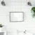 Produktbild 4 för Badrumsspegel med LED grå sonoma 60x8,5x38 cm konstruerat trä