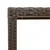 Produktbild 9 för Trädgårdsbord med glasskiva brun 150x90x75 cm konstrotting