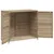 Produktbild 5 för Trädgårdsskåp beige 83x45x76 cm konstrotting