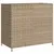 Produktbild 9 för Trädgårdsskåp beige 83x45x76 cm konstrotting