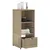 Produktbild 5 för Trädgårdsskåp beige 50x55x115 cm konstrotting