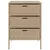 Produktbild 5 för Trädgårdsskåp beige 55x59x80 cm konstrotting