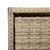 Produktbild 9 för Trädgårdsskåp beige 55x59x80 cm konstrotting