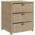 Produktbild 2 för Trädgårdsskåp beige 55x59x69 cm konstrotting