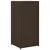 Produktbild 9 för Trädgårdsskåp brun 55x55x111 cm konstrotting