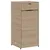 Produktbild 2 för Trädgårdsskåp beige 55x55x111 cm konstrotting