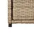 Produktbild 12 för Trädgårdsskåp beige 55x55x111 cm konstrotting