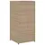 Produktbild 9 för Trädgårdsskåp beige 55x55x111 cm konstrotting