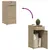Produktbild 10 för Trädgårdsskåp beige 55x55x111 cm konstrotting