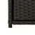Produktbild 12 för Trädgårdsskåp svart 105x55x113 cm konstrotting