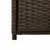 Produktbild 12 för Trädgårdsskåp brun 105x55x113 cm konstrotting