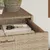 Produktbild 4 för Trädgårdsskåp beige 105x55x113 cm konstrotting