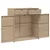 Produktbild 7 för Trädgårdsskåp beige 105x55x113 cm konstrotting