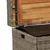 Produktbild 8 för Förvaringsbänk grå 100x50x52 cm konstrotting massivt akaciaträ