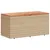 Produktbild 2 för Dynbox beige 110x50x54 cm konstrotting akaciaträ