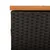 Produktbild 9 för Dynbox svart 220x50x54 cm konstrotting akaciaträ