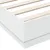 Produktbild 9 för Sängram med LEDs vit 140x190 cm